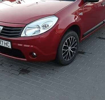 Красный Дачия Сандеро, объемом двигателя 1.2 л и пробегом 132 тыс. км за 4500 $, фото 9 на Automoto.ua