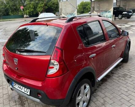 Червоний Дачія Sandero, об'ємом двигуна 1.6 л та пробігом 157 тис. км за 6750 $, фото 4 на Automoto.ua