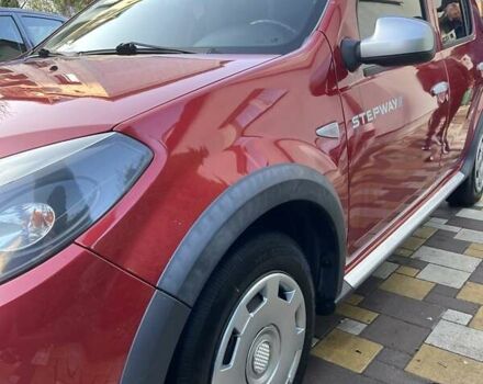 Красный Дачия Сандеро, объемом двигателя 1.6 л и пробегом 218 тыс. км за 5700 $, фото 10 на Automoto.ua