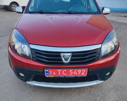 Красный Дачия Сандеро, объемом двигателя 6 л и пробегом 157 тыс. км за 6350 $, фото 16 на Automoto.ua