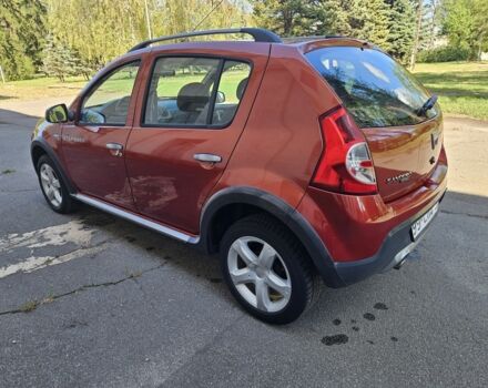 Красный Дачия Сандеро, объемом двигателя 1.6 л и пробегом 200 тыс. км за 7750 $, фото 8 на Automoto.ua