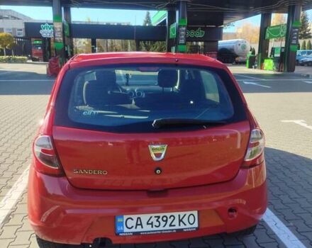 Красный Дачия Сандеро, объемом двигателя 1.2 л и пробегом 143 тыс. км за 5500 $, фото 11 на Automoto.ua