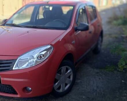 Красный Дачия Сандеро, объемом двигателя 1.2 л и пробегом 168 тыс. км за 4250 $, фото 1 на Automoto.ua