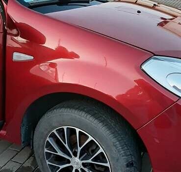 Красный Дачия Сандеро, объемом двигателя 1.2 л и пробегом 132 тыс. км за 4500 $, фото 3 на Automoto.ua