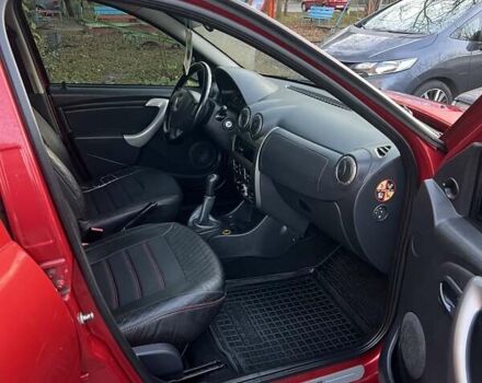 Красный Дачия Сандеро, объемом двигателя 1.6 л и пробегом 218 тыс. км за 5700 $, фото 7 на Automoto.ua