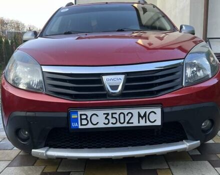 Красный Дачия Сандеро, объемом двигателя 1.6 л и пробегом 218 тыс. км за 5700 $, фото 17 на Automoto.ua
