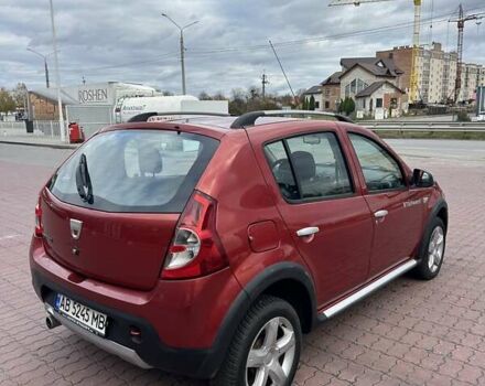 Дачия Сандеро 2011 в Виннице на Automoto.ua Красный Дачия Сандеро, объемом двигателя 1.6 л и пробегом 115 тыс. км за 6950 $, фото 4 на Automoto.ua
