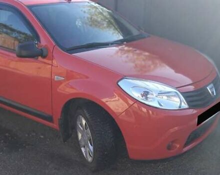 Красный Дачия Сандеро, объемом двигателя 1.2 л и пробегом 168 тыс. км за 4250 $, фото 6 на Automoto.ua