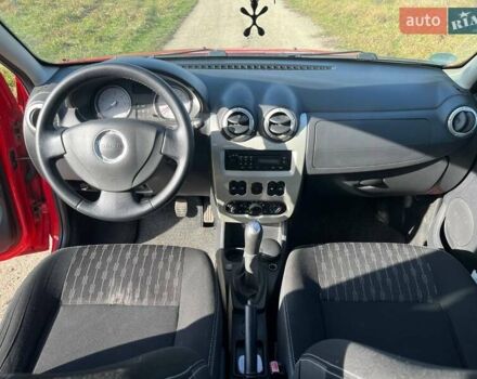 Красный Дачия Сандеро, объемом двигателя 1.2 л и пробегом 168 тыс. км за 4850 $, фото 9 на Automoto.ua