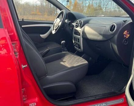 Красный Дачия Сандеро, объемом двигателя 1.2 л и пробегом 168 тыс. км за 4850 $, фото 6 на Automoto.ua