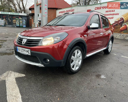 Красный Дачия Сандеро, объемом двигателя 1.6 л и пробегом 100 тыс. км за 6700 $, фото 5 на Automoto.ua