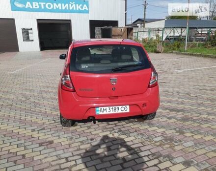 Червоний Дачія Sandero, об'ємом двигуна 1.15 л та пробігом 250 тис. км за 4800 $, фото 8 на Automoto.ua