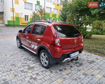 Красный Дачия Сандеро, объемом двигателя 1.6 л и пробегом 200 тыс. км за 6900 $, фото 22 на Automoto.ua