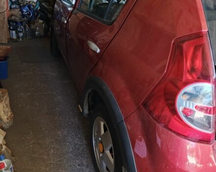 Красный Дачия Сандеро, объемом двигателя 1.6 л и пробегом 170 тыс. км за 2450 $, фото 3 на Automoto.ua