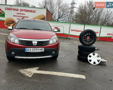 Красный Дачия Сандеро, объемом двигателя 1.6 л и пробегом 100 тыс. км за 6700 $, фото 31 на Automoto.ua