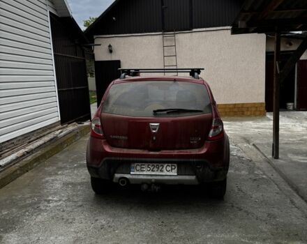 Красный Дачия Сандеро, объемом двигателя 1.5 л и пробегом 210 тыс. км за 6200 $, фото 3 на Automoto.ua