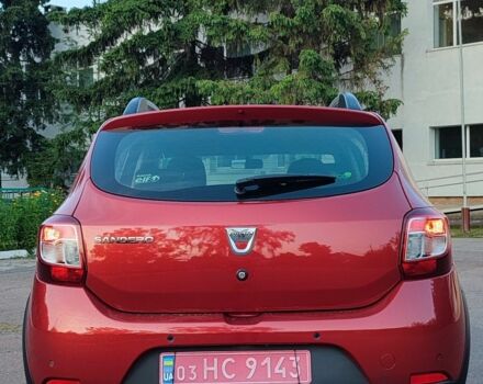 Красный Дачия Сандеро, объемом двигателя 1.5 л и пробегом 216 тыс. км за 7450 $, фото 7 на Automoto.ua