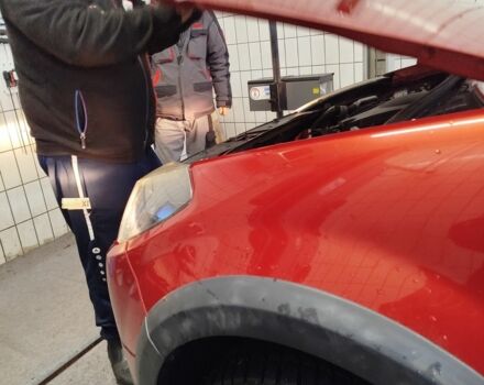 Червоний Дачія Sandero, об'ємом двигуна 2 л та пробігом 200 тис. км за 6398 $, фото 4 на Automoto.ua