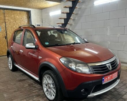 Красный Дачия Сандеро, объемом двигателя 1.6 л и пробегом 172 тыс. км за 6799 $, фото 23 на Automoto.ua