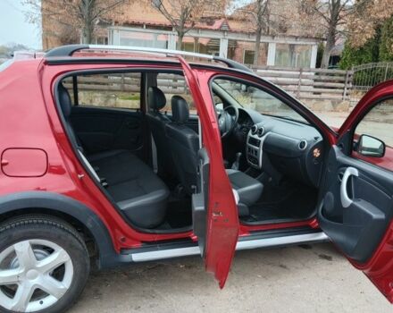 Красный Дачия Сандеро, объемом двигателя 1.6 л и пробегом 162 тыс. км за 6400 $, фото 5 на Automoto.ua