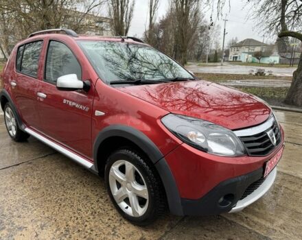 Красный Дачия Сандеро, объемом двигателя 1.6 л и пробегом 185 тыс. км за 7350 $, фото 17 на Automoto.ua