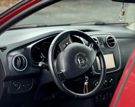 Красный Дачия Сандеро, объемом двигателя 1.5 л и пробегом 220 тыс. км за 7999 $, фото 4 на Automoto.ua