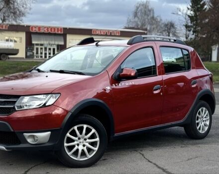 Красный Дачия Сандеро, объемом двигателя 1.5 л и пробегом 220 тыс. км за 7999 $, фото 1 на Automoto.ua