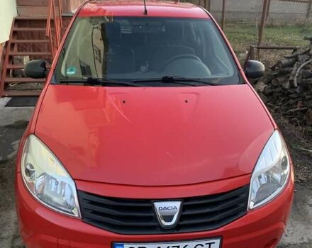 Красный Дачия Сандеро, объемом двигателя 1.4 л и пробегом 220 тыс. км за 4900 $, фото 1 на Automoto.ua