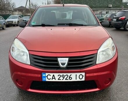 Красный Дачия Сандеро, объемом двигателя 1.4 л и пробегом 234 тыс. км за 3699 $, фото 1 на Automoto.ua