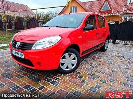 Червоний Дачія Sandero, об'ємом двигуна 14 л та пробігом 144 тис. км за 4850 $, фото 1 на Automoto.ua