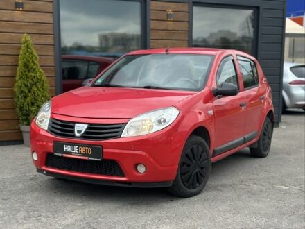 Дачия Сандеро 2009 в Львове на Automoto.ua Красный Дачия Сандеро, объемом двигателя 2 л и пробегом 157 тыс. км за 4500 $, фото 1 на Automoto.ua