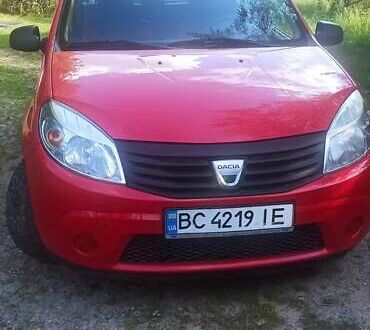 Червоний Дачія Sandero, об'ємом двигуна 1.4 л та пробігом 208 тис. км за 4000 $, фото 1 на Automoto.ua