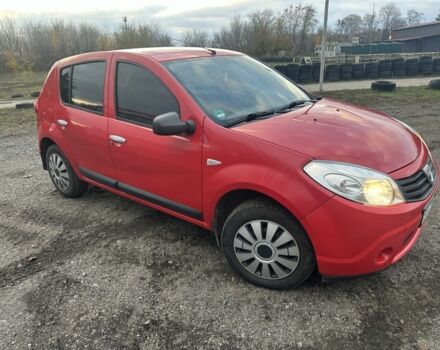 Красный Дачия Сандеро, объемом двигателя 1.4 л и пробегом 175 тыс. км за 4400 $, фото 1 на Automoto.ua