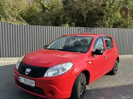Червоний Дачія Sandero, об'ємом двигуна 1.4 л та пробігом 173 тис. км за 4350 $, фото 1 на Automoto.ua