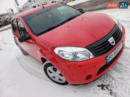 Дачія Sandero 2009 у Великой Александровке на Automoto.ua Червоний Дачія Sandero, об'ємом двигуна 1.39 л та пробігом 160 тис. км за 3700 $, фото 1 на Automoto.ua