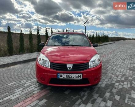 Червоний Дачія Sandero, об'ємом двигуна 1.4 л та пробігом 212 тис. км за 3950 $, фото 1 на Automoto.ua