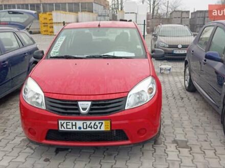 Красный Дачия Сандеро, объемом двигателя 1.15 л и пробегом 115 тыс. км за 4500 $, фото 1 на Automoto.ua