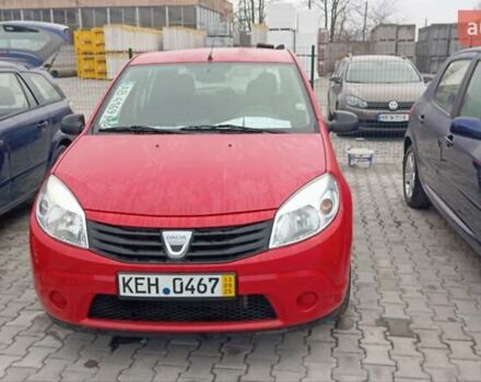 Красный Дачия Сандеро, объемом двигателя 1.15 л и пробегом 115 тыс. км за 4500 $, фото 1 на Automoto.ua
