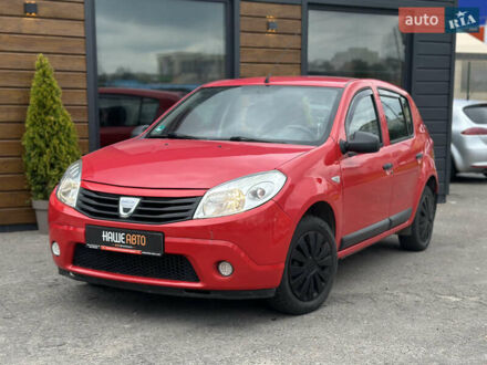 Червоний Дачія Sandero, об'ємом двигуна 1.39 л та пробігом 157 тис. км за 4500 $, фото 1 на Automoto.ua