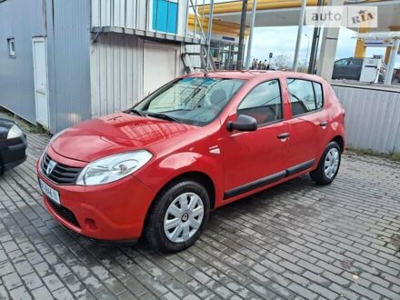 Дачія Sandero 2009 у Рівному на Automoto.ua Червоний Дачія Sandero, об'ємом двигуна 1.4 л та пробігом 297 тис. км за 3700 $, фото 1 на Automoto.ua