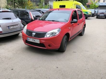 Дачия Сандеро 2009 в Ивано-Франковске на Automoto.ua Красный Дачия Сандеро, объемом двигателя 1.1 л и пробегом 247 тыс. км за 3400 $, фото 1 на Automoto.ua