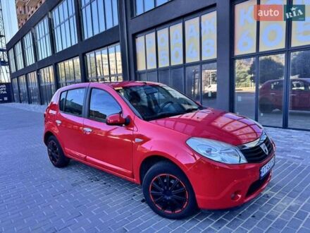 Дачия Сандеро 2009 в Полтаве на Automoto.ua Красный Дачия Сандеро, объемом двигателя 1.4 л и пробегом 193 тыс. км за 4100 $, фото 1 на Automoto.ua