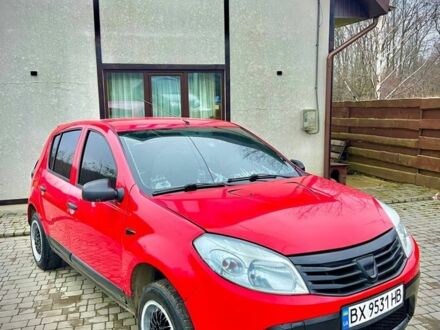 Червоний Дачія Sandero, об'ємом двигуна 1.4 л та пробігом 200 тис. км за 3500 $, фото 1 на Automoto.ua