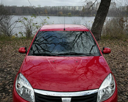 Красный Дачия Сандеро, объемом двигателя 1.4 л и пробегом 152 тыс. км за 4500 $, фото 1 на Automoto.ua