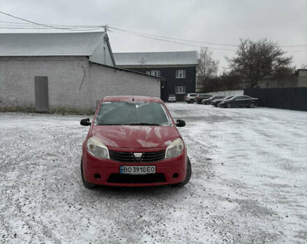 Красный Дачия Сандеро, объемом двигателя 1.4 л и пробегом 220 тыс. км за 3200 $, фото 1 на Automoto.ua