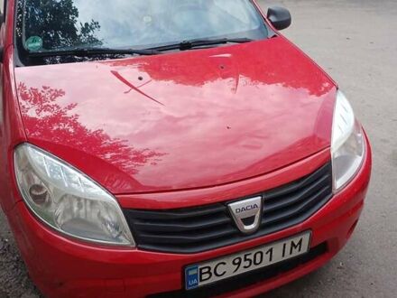 Червоний Дачія Sandero, об'ємом двигуна 1.1 л та пробігом 195 тис. км за 4300 $, фото 1 на Automoto.ua
