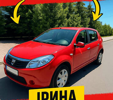 Червоний Дачія Sandero, об'ємом двигуна 1.15 л та пробігом 173 тис. км за 4300 $, фото 1 на Automoto.ua