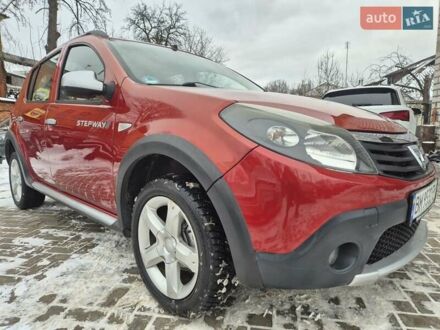 Червоний Дачія Sandero, об'ємом двигуна 1.6 л та пробігом 194 тис. км за 6700 $, фото 1 на Automoto.ua