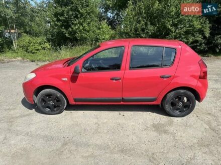 Дачия Сандеро 2010 в Вижнице на Automoto.ua Красный Дачия Сандеро, объемом двигателя 1.15 л и пробегом 200 тыс. км за 4300 $, фото 1 на Automoto.ua