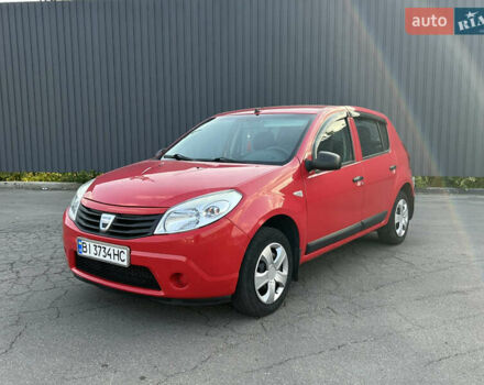 Червоний Дачія Sandero, об'ємом двигуна 1.2 л та пробігом 220 тис. км за 4600 $, фото 1 на Automoto.ua